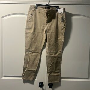 Aeropostale Skinny Stretch Aero Khaki Pants Size 16 NWT